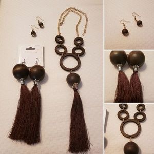 5-piece Jewelry Set w/FREE bracelet